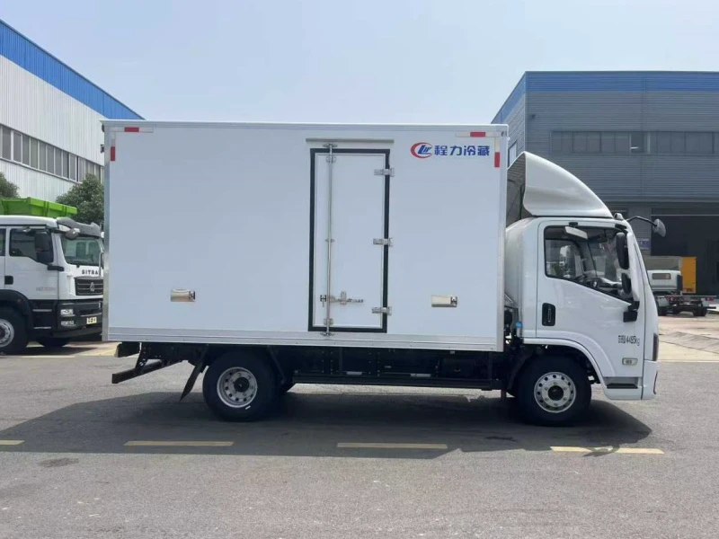 Shacman 4m Electric Refrigerator Truck 03 Shacman 4m Electric Refrigerator Truck 03