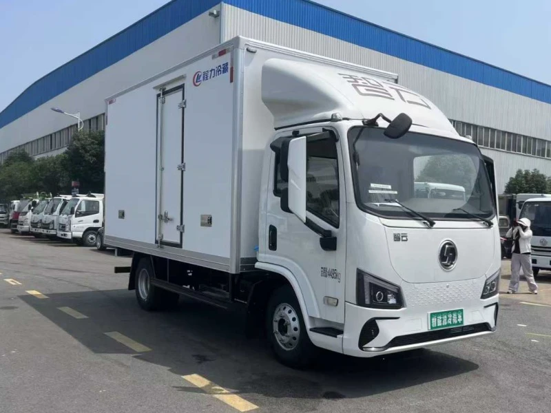Shacman 4m Electric Refrigerator Truck 02 Shacman 4m Electric Refrigerator Truck 02