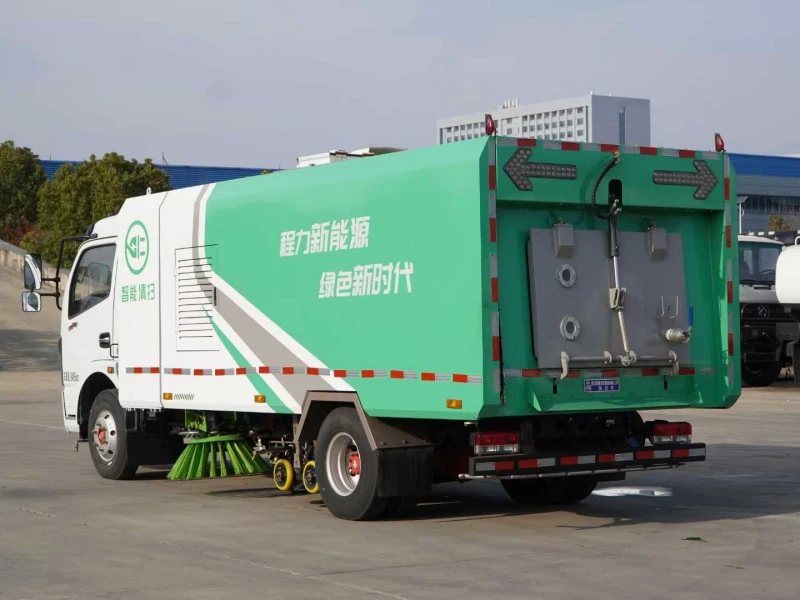 DFAC Kaipute Pure Electric Washing-Sweeper Truck 05 DFAC Kaipute Pure Electric Washing-Sweeper Truck 05