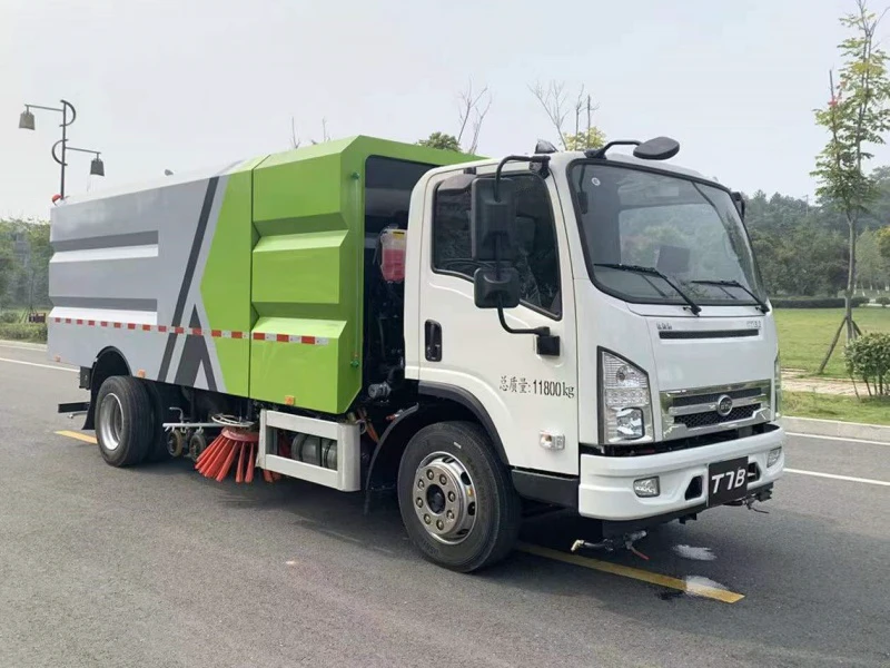 BYD 12-Ton Pure Electric Washing-Sweeper Truck