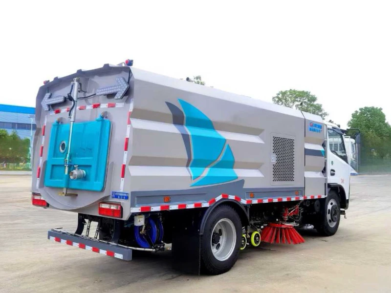 Sinotruk Howo 4×2 Washing-Sweeper Truck