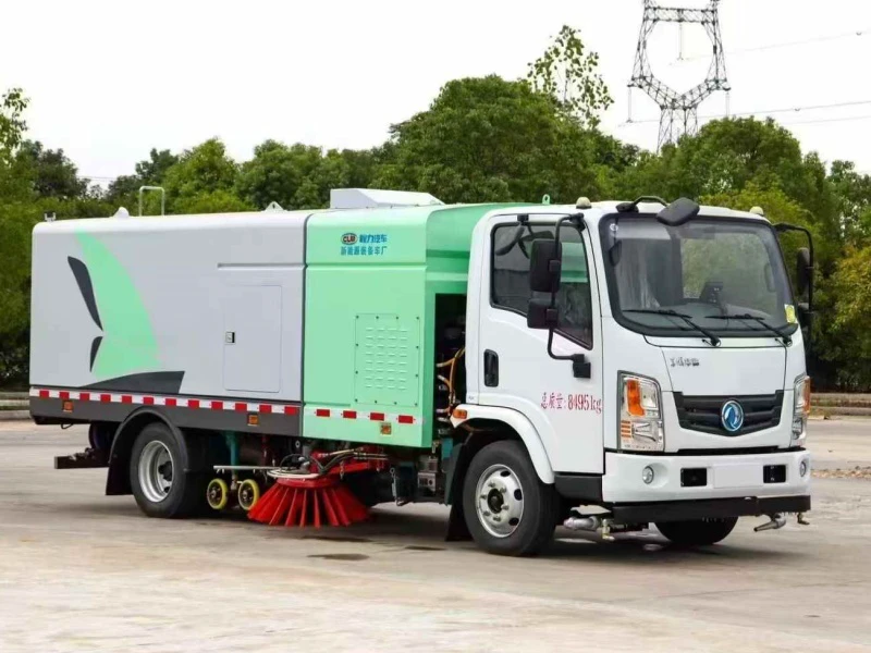 DFAC Electric Washing Sweeper Truck 