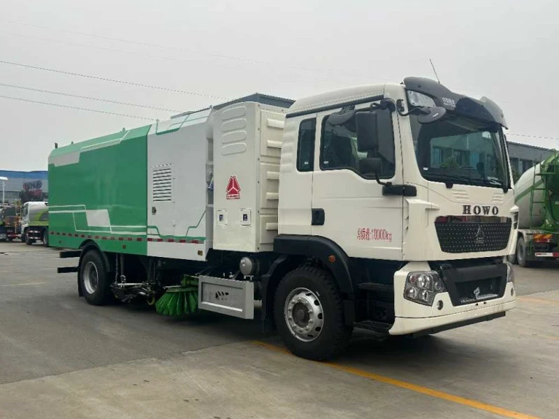Howo Electric Washing-Sweeper Truck 02 Howo Electric Washing-Sweeper Truck 02