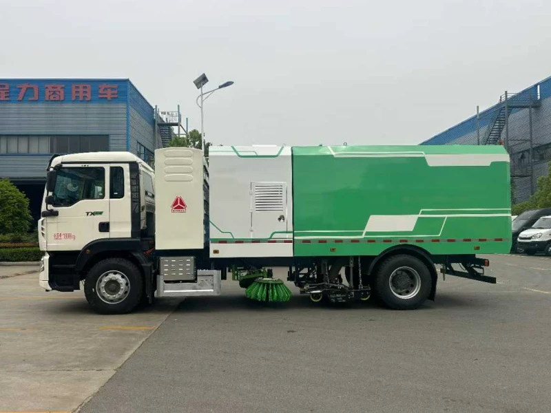 Howo Electric Washing-Sweeper Truck 03 Howo Electric Washing-Sweeper Truck 03