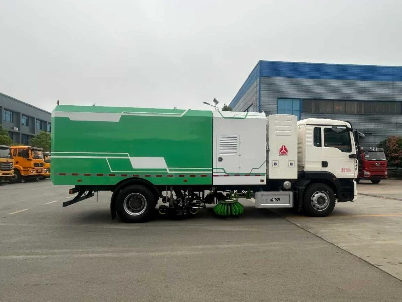 Howo Electric Washing-Sweeper Truck 04 Howo Electric Washing-Sweeper Truck 04