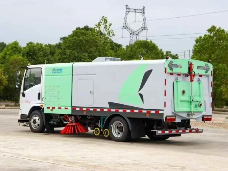 DFAC Electric Washing Sweeper Truck 