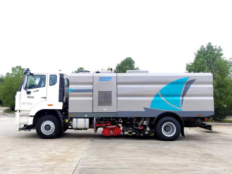 Sinotruk Howo 4×2 Washing-Sweeper Truck