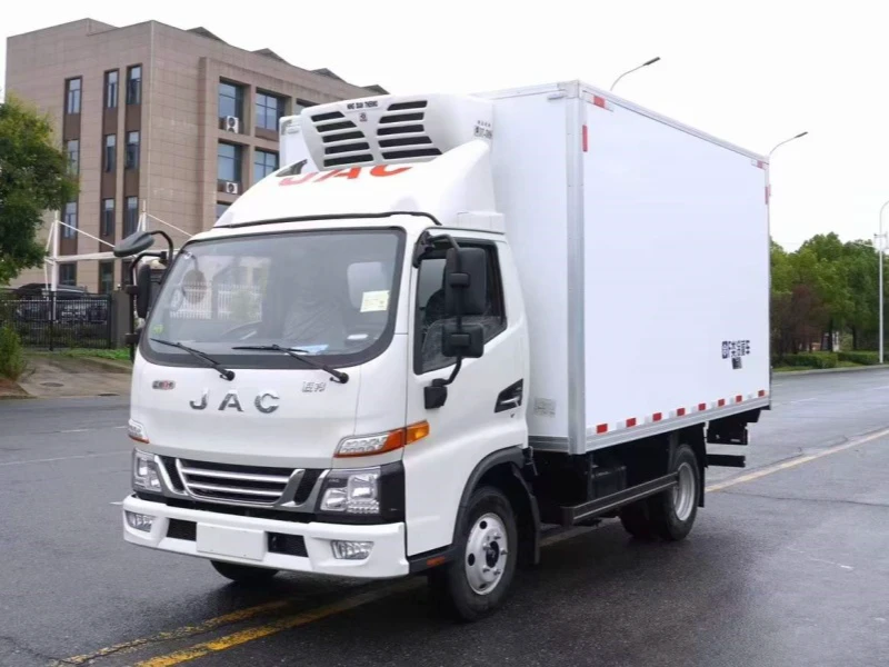 JAC V5 Refrigerated Truck 02 JAC V5 Refrigerated Truck 02