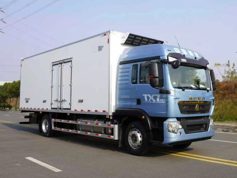 Howo 4x2 7.8m Refrigerated Truck 01 Howo 4x2 7.8m Refrigerated Truck 01