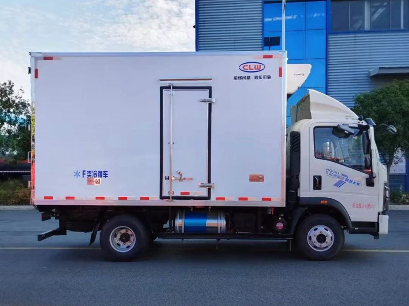 Howo T5 Wide Body Refrigerated Truck
