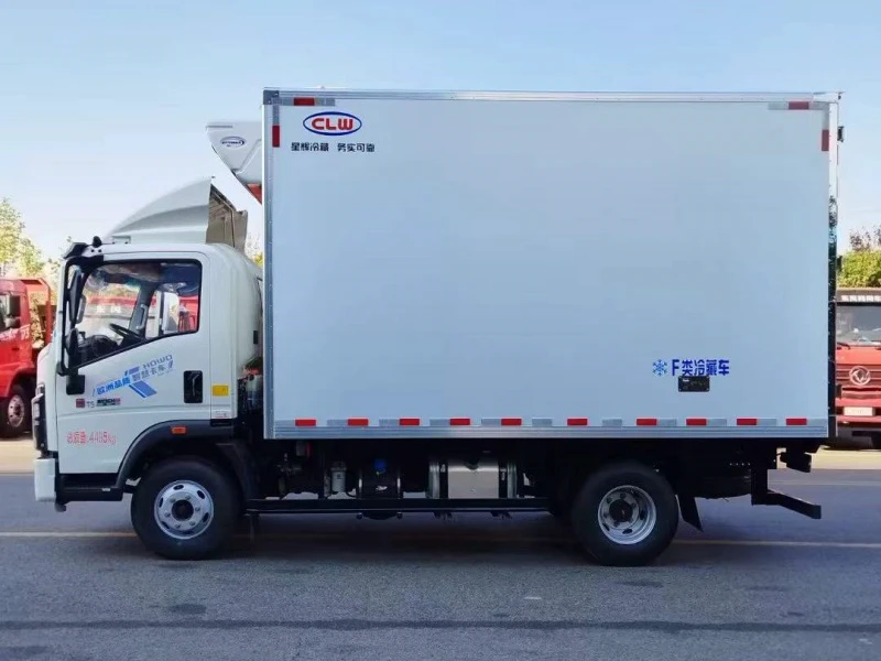 Howo T5 Wide Body Refrigerated Truck
