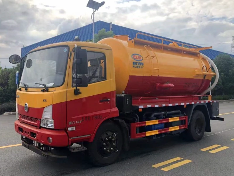 DFAC 4x2 Sewage Suction and Cleaning Truck