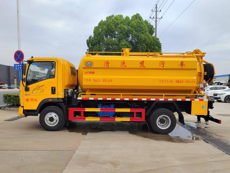 Sinotruk 10m³ Sewer Cleaning Truck 03 Sinotruk 10m³ Sewer Cleaning Truck 03