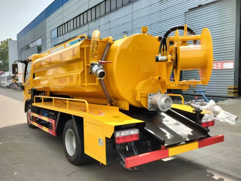 DFAC 4x2 Sewage Suction and Cleaning Truck 06 DFAC 4x2 Sewage Suction and Cleaning Truck 06