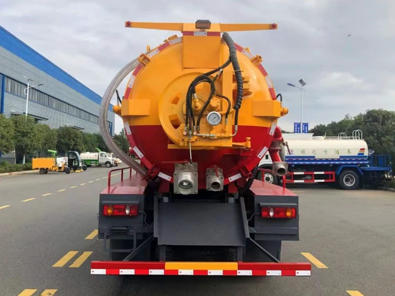 DFAC 4x2 Sewage Suction and Cleaning Truck