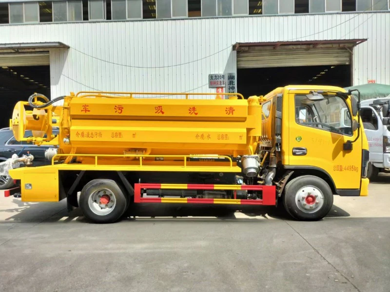 DFAC 4x2 Sewage Suction and Cleaning Truck 03 DFAC 4x2 Sewage Suction and Cleaning Truck 03