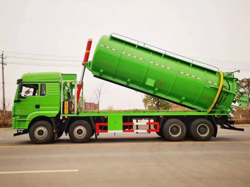 Shacman 8x4 Sludge Transport Truck 05 Shacman 8x4 Sludge Transport Truck 05