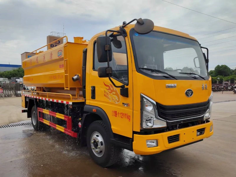 Sinotruk 10m³ Sewer Cleaning Truck 02 Sinotruk 10m³ Sewer Cleaning Truck 02