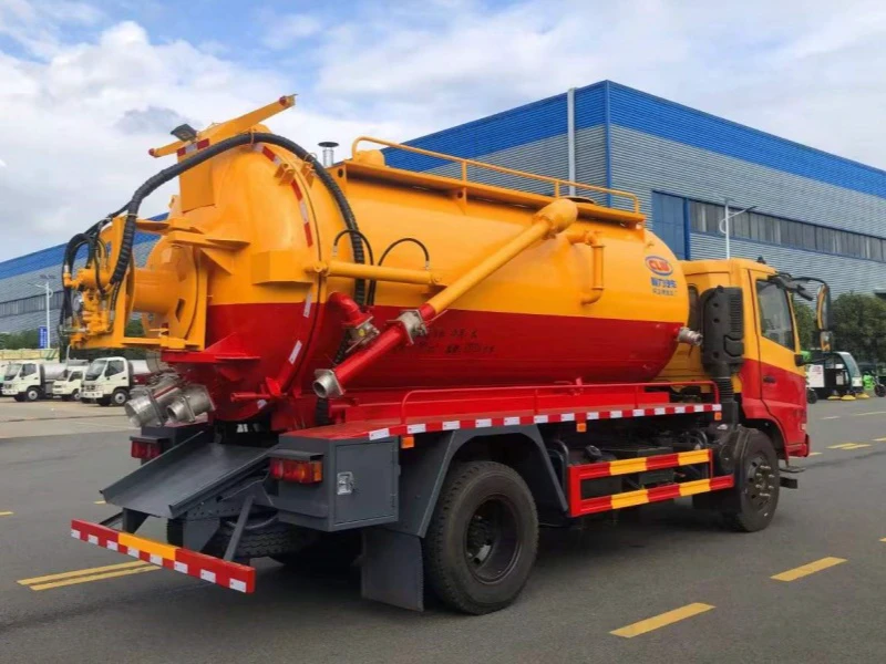 DFAC 4x2 Sewage Suction and Cleaning Truck