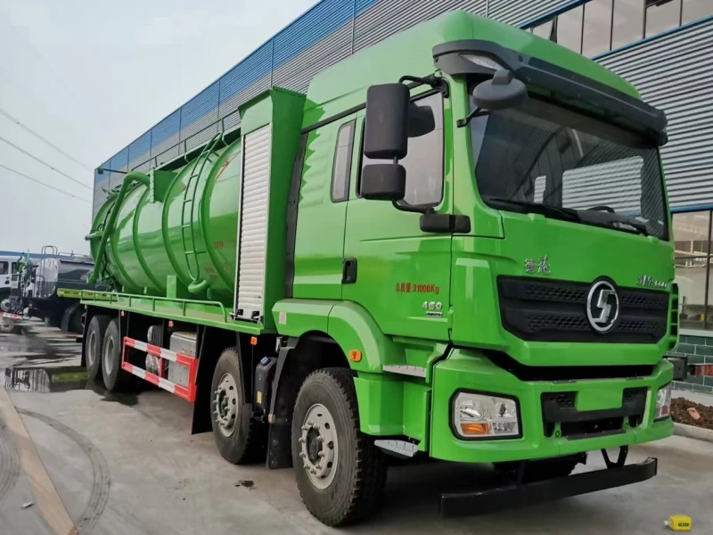 Shacman 8x4 Sludge Transport Truck 06 Shacman 8x4 Sludge Transport Truck 06