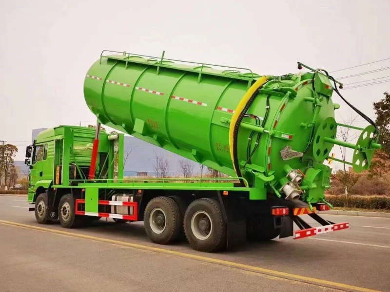 Shacman 8x4 Sludge Transport Truck 03 Shacman 8x4 Sludge Transport Truck 03