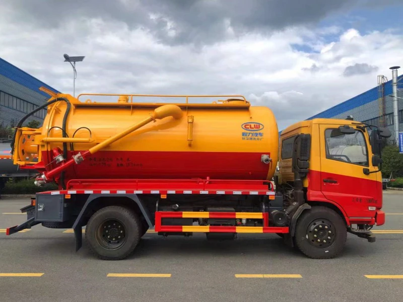 DFAC 4x2 Sewage Suction and Cleaning Truck