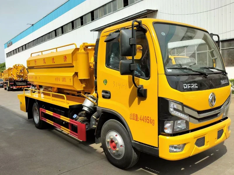 Dongfeng Duolika Sewage Suction and Cleaning Truck