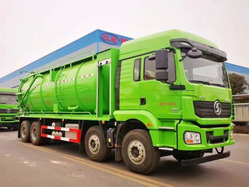 Shacman 8x4 Sludge Transport Truck 01 Shacman 8x4 Sludge Transport Truck 01