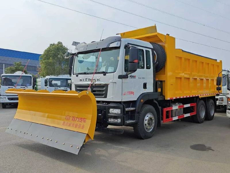 Sinotruk Sitrak 6x4 Snow Removal Truck