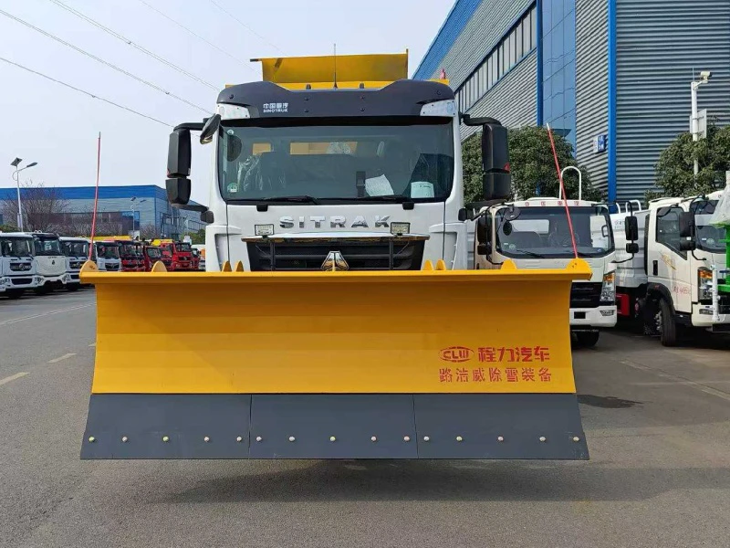 Sinotruk Sitrak 6x4 Snow Removal Truck