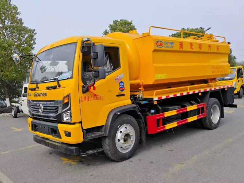 DFAC 4x2 Combination Jetting and Vacuum Truck
