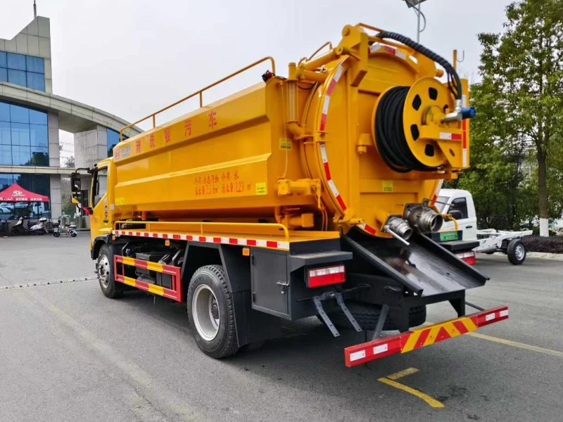 DFAC 4x2 Combination Jetting and Vacuum Truck