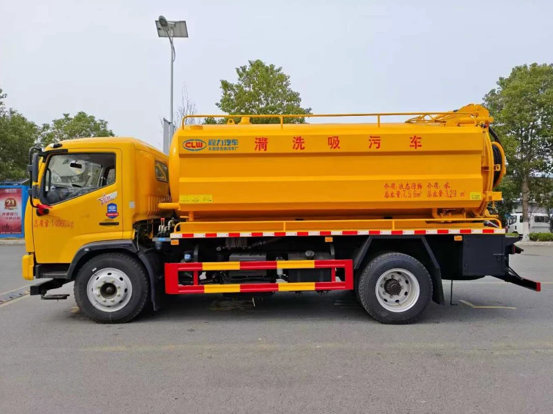 DFAC 4x2 Combination Jetting and Vacuum Truck