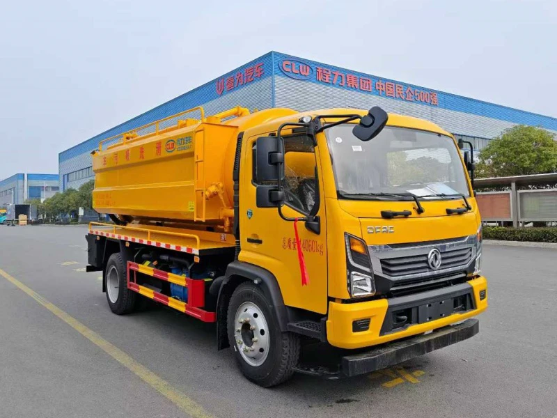 DFAC 4x2 Combination Jetting and Vacuum Truck
