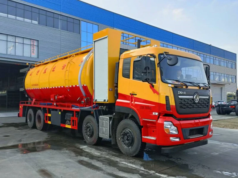 DFAC 8x4 Vacuum Sewer Cleaning Truck