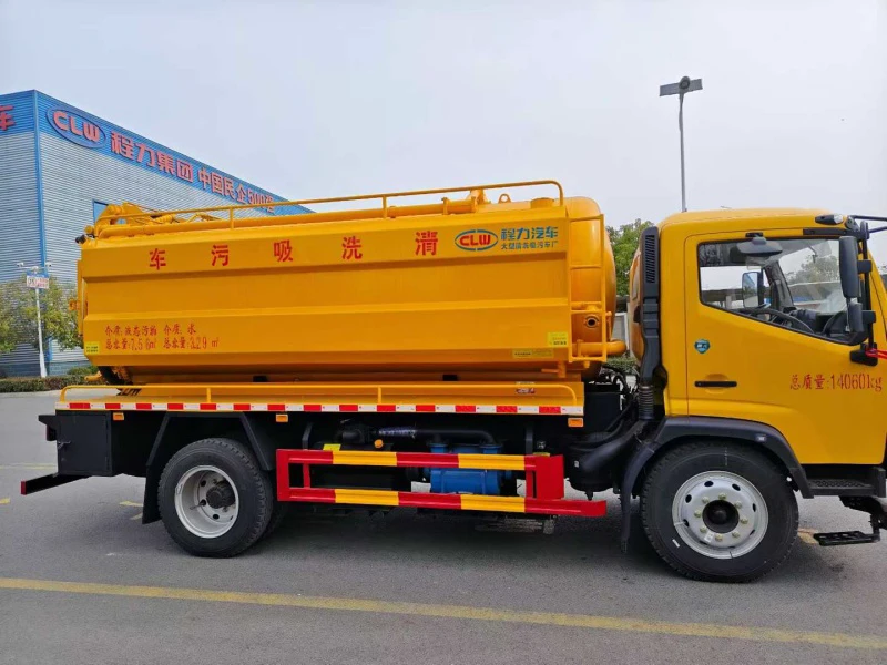 DFAC 4x2 Combination Jetting and Vacuum Truck