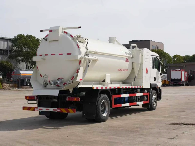 Sinotruk 4x2 Electric Vacuum Truck