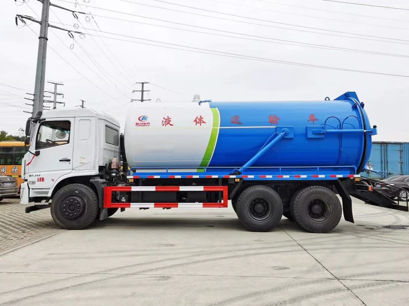 DFAC D3 6x4 Vacuum Sewer Suction Truck 