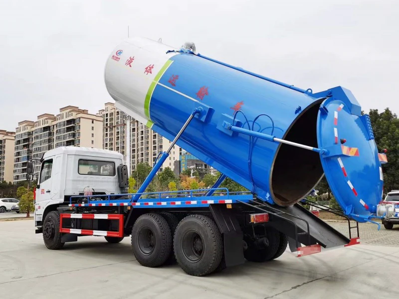 DFAC D3 6x4 Vacuum Sewer Suction Truck 