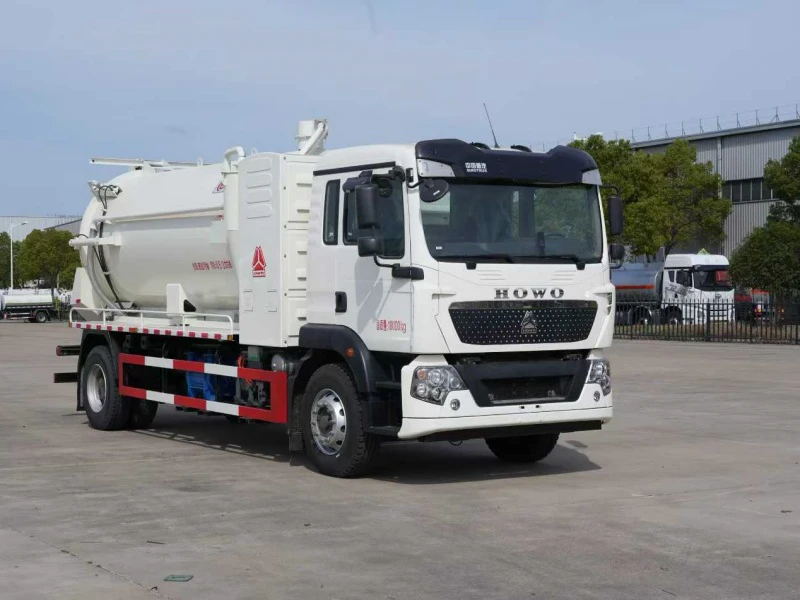Sinotruk 4x2 Electric Vacuum Truck