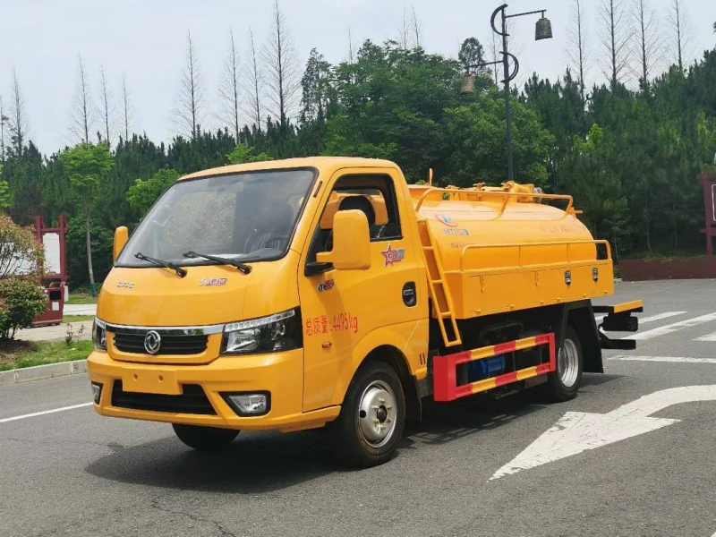 DFAC 4x2 Cleaning and Suction Sewer Truck