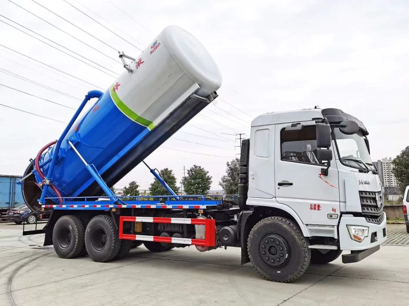 DFAC D3 6x4 Vacuum Sewer Suction Truck 