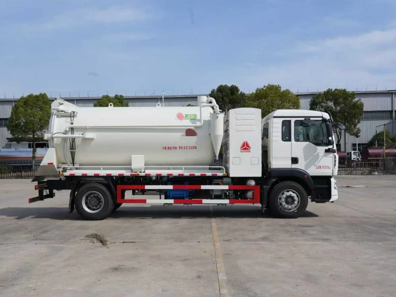 Sinotruk 4x2 Electric Vacuum Truck