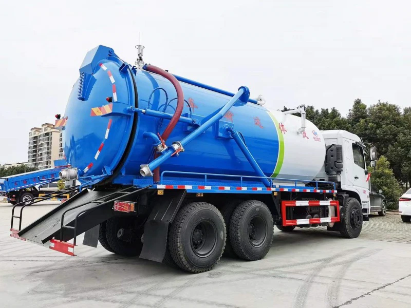 DFAC D3 6x4 Vacuum Sewer Suction Truck 