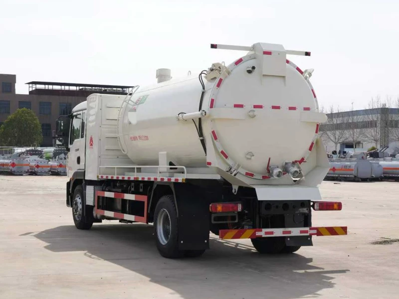 Sinotruk 4x2 Electric Vacuum Truck