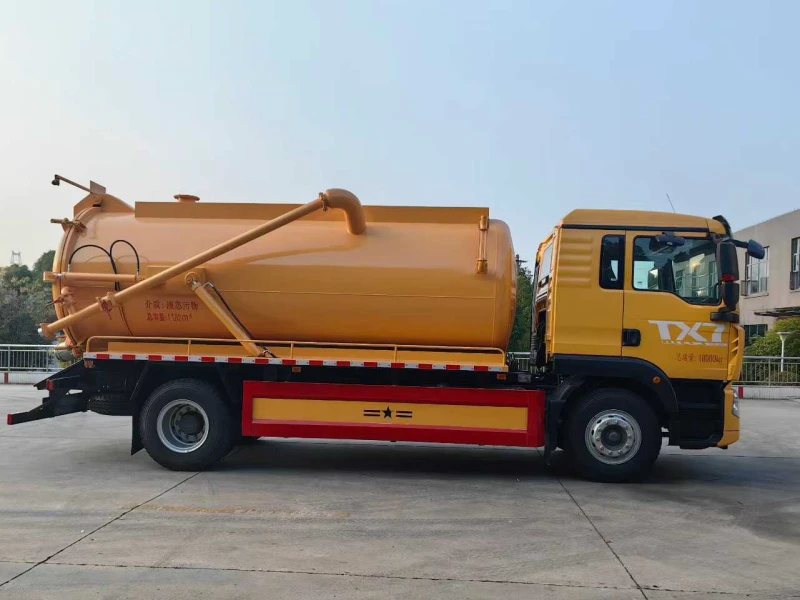 Sinotruk 4x2 Combination Unit – 13.5 Cubic Meters