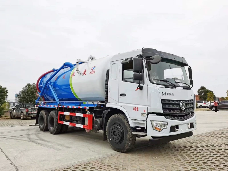 DFAC D3 6x4 Vacuum Sewer Suction Truck 