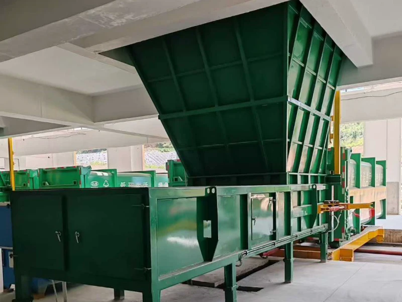 Split Type Waste Compression Station