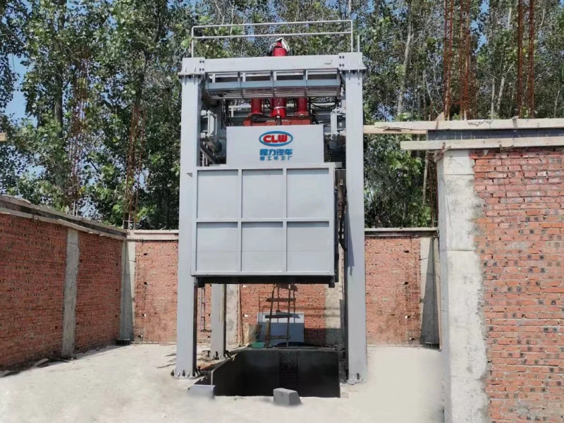 Vertical Waste Compression Station