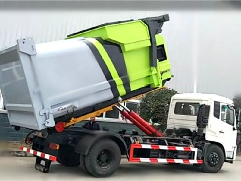 12m³ mobile garbage compaction station 01 12m³ mobile garbage compaction station 01